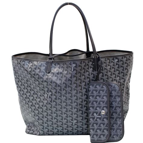 black goyard bag gilt|GOYARD Goyardine Saint Louis GM Black .